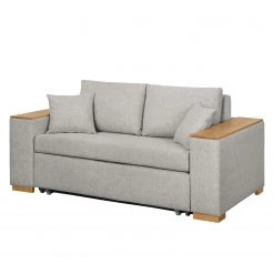 Mooved Schlafsofa Latina I Webstoff - Granit - Breite: 170 cm