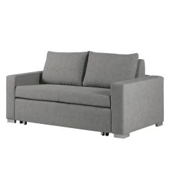 Mooved Schlafsofa Latina - Stoff Doran: Grau - Breite: 170 cm