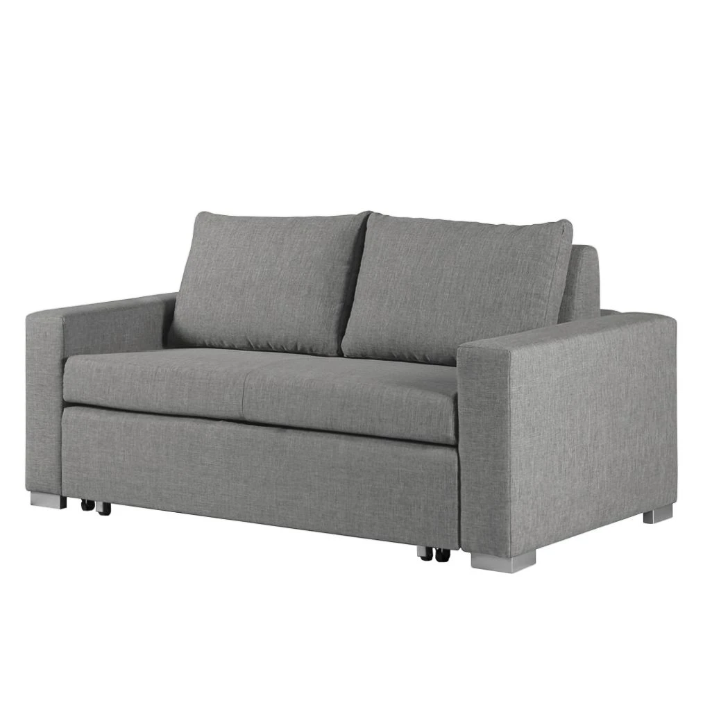 Mooved Schlafsofa Latina - Stoff Doran: Grau - Breite: 170 cm 1 Mooved Schlafsofa Latina - Stoff Doran: Grau - Breite: 170 cm