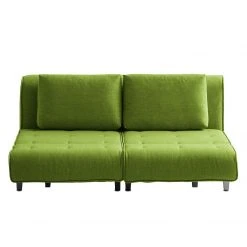 Chillout by Franz Fertig Schlafsofa Leo Webstoff - Grün -Wohnzimmermöbel boutique en ligne schlafsofa leo webstoff gruen 1396430