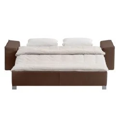 Chillout by Franz Fertig Schlafsofa Plaza Echtleder - Espresso - Breite: 172 cm - Armlehne verstellbar -Wohnzimmermöbel boutique en ligne schlafsofa plaza echtleder espresso 172 cm abklappbare armlehnen 1412618