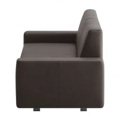 Chillout by Franz Fertig Schlafsofa Plaza Echtleder - Bisonbraun - Breite: 178 cm - Keine Funktion -Wohnzimmermöbel boutique en ligne schlafsofa plaza echtleder kaffeebraun 178 cm gerade armlehnen 1413670