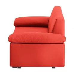 Chillout by Franz Fertig Schlafsofa Plaza Echtleder - Rot - Breite: 222 cm - Armlehne verstellbar -Wohnzimmermöbel boutique en ligne schlafsofa plaza echtleder rot 222 cm abklappbare armlehnen 1415430