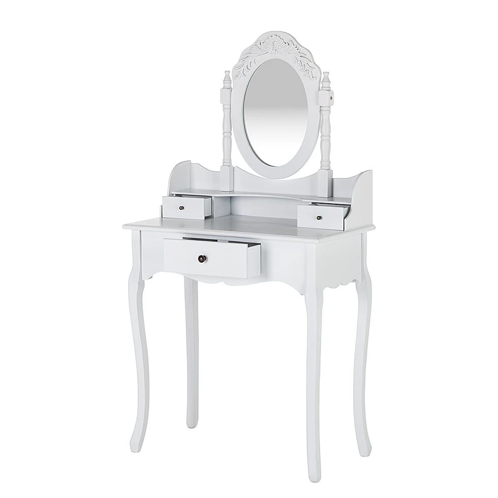 Maison Belfort Schminktisch Belleville - mit 3 Schubladen - Romantik Look 5 Maison Belfort Schminktisch Belleville - mit 3 Schubladen - Romantik Look – Bild 5