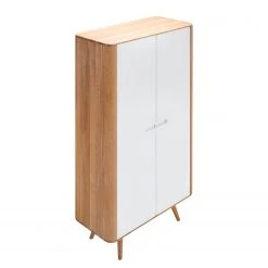 Studio Copenhagen Hochkommode Loca - Breite: 90 cm -Wohnzimmermöbel boutique en ligne schrank loca ii wildeiche teilmassiv weiss wildeiche hell 90 cm 5205004