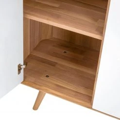 Studio Copenhagen Hochkommode Loca - Breite: 90 cm -Wohnzimmermöbel boutique en ligne schrank loca ii wildeiche teilmassiv weiss wildeiche hell 90 cm 5205044