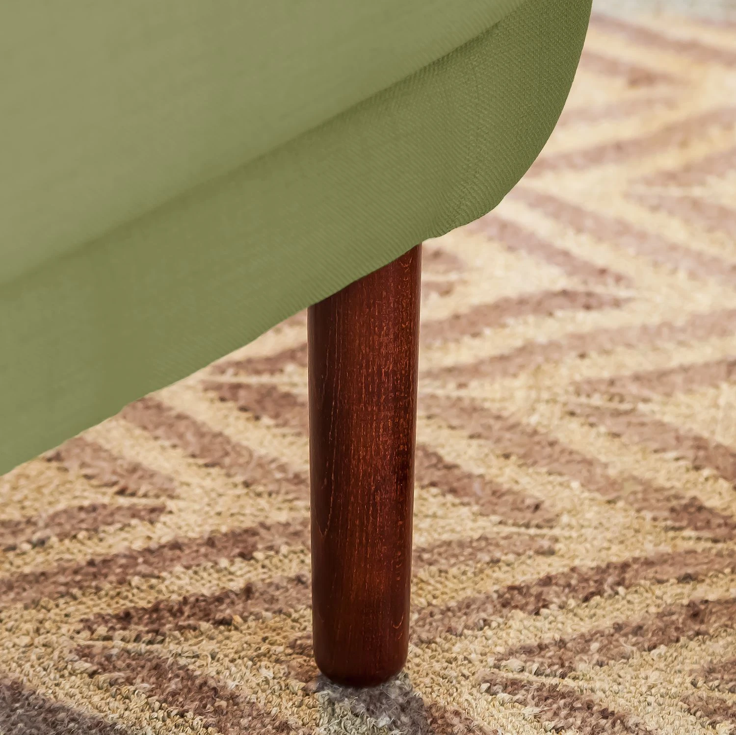 Mørteens Sessel Anna I Webstoff - Olivgrün 11 Mørteens Sessel Anna I Webstoff - Olivgrün – Bild 11