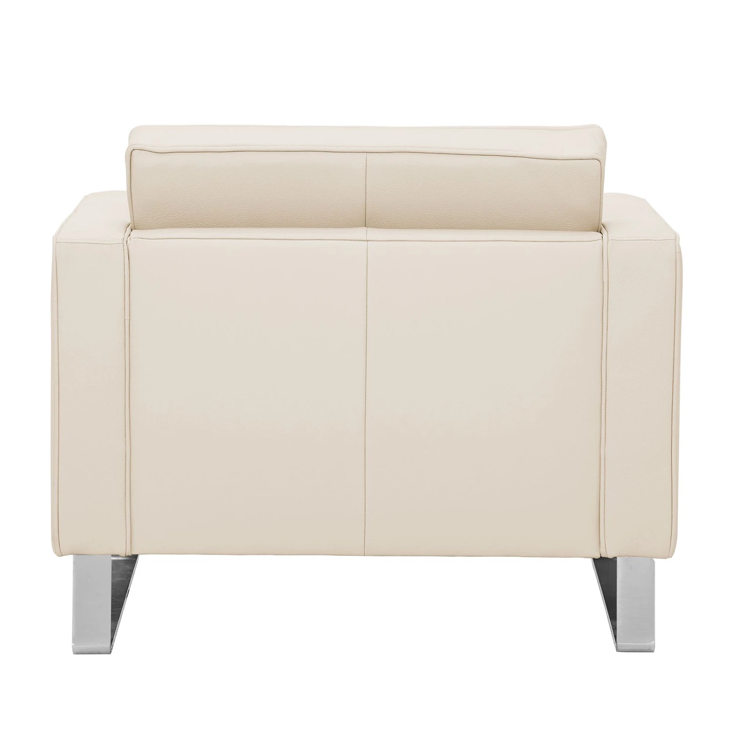 Fredriks Sessel Chelsea Echtleder - Echtleder Gad: Creme - Kufen 4 Fredriks Sessel Chelsea Echtleder - Echtleder Gad: Creme - Kufen – Bild 4