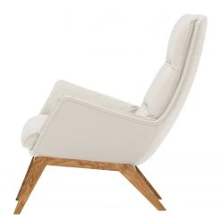 Studio Copenhagen Sessel Garbo I Echtleder - Echtleder - Echtleder Neka: Creme - Eiche Dunkel -Wohnzimmermöbel boutique en ligne sessel garbo i echtleder eiche semianilin leder neka creme 3947724