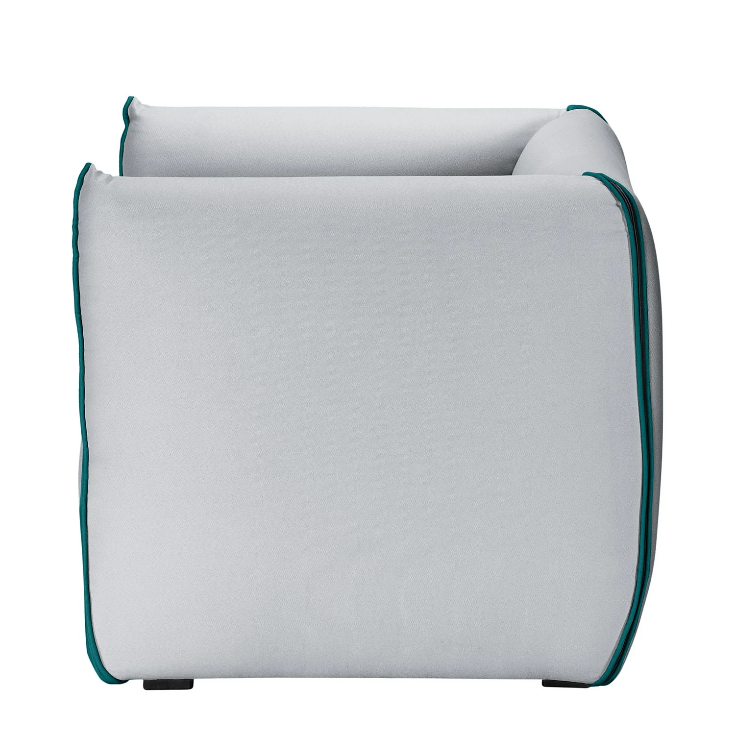 Fredriks Polstergarnitur Grady II Webstoff (3-2-1 - Hellgrau/Türkis 7 Fredriks Polstergarnitur Grady II Webstoff (3-2-1 - Hellgrau/Türkis – Bild 7