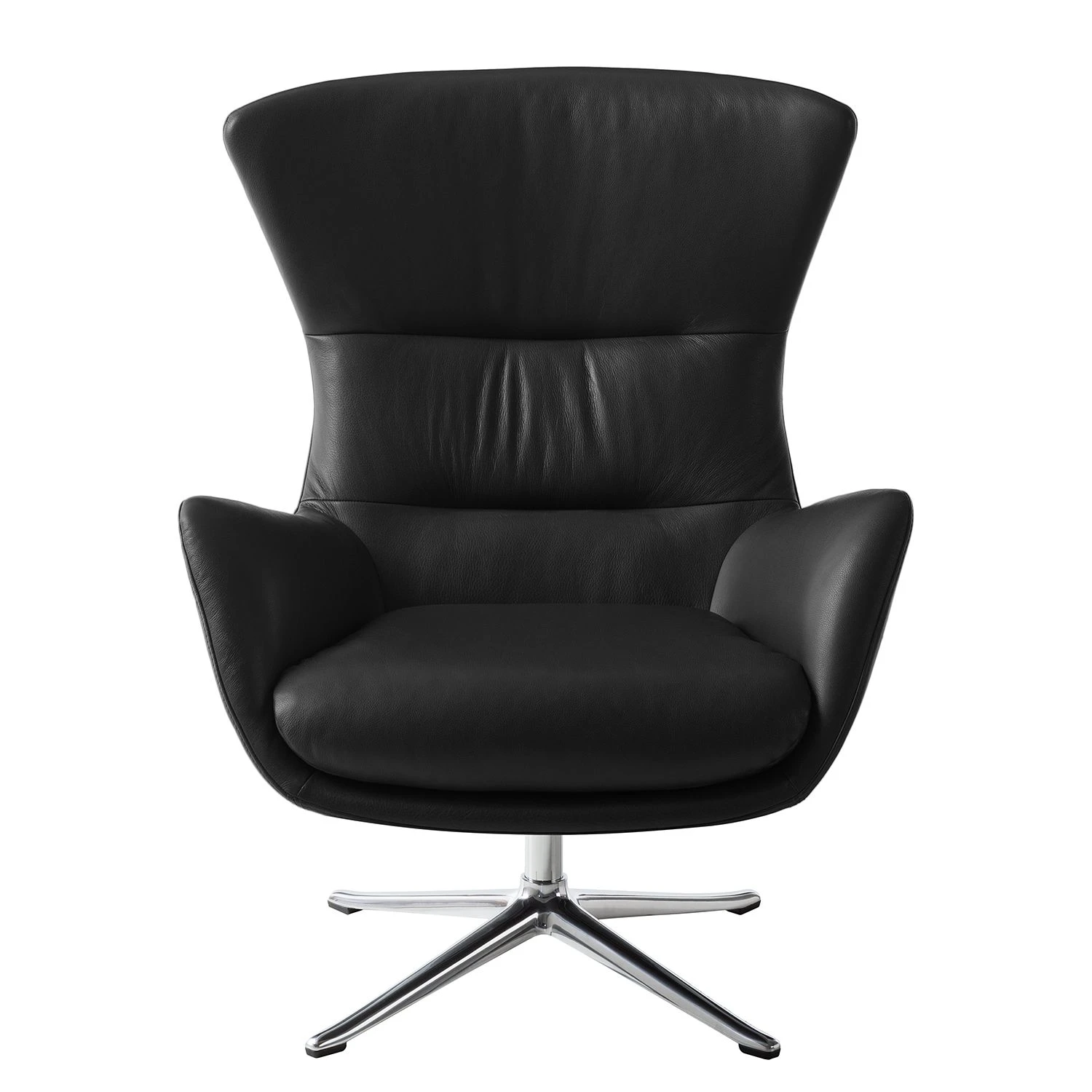 Studio Copenhagen Sessel Hepburn III - Echtleder Neka: Schwarz - Chrom glänzend 4 Studio Copenhagen Sessel Hepburn III - Echtleder Neka: Schwarz - Chrom glänzend – Bild 4