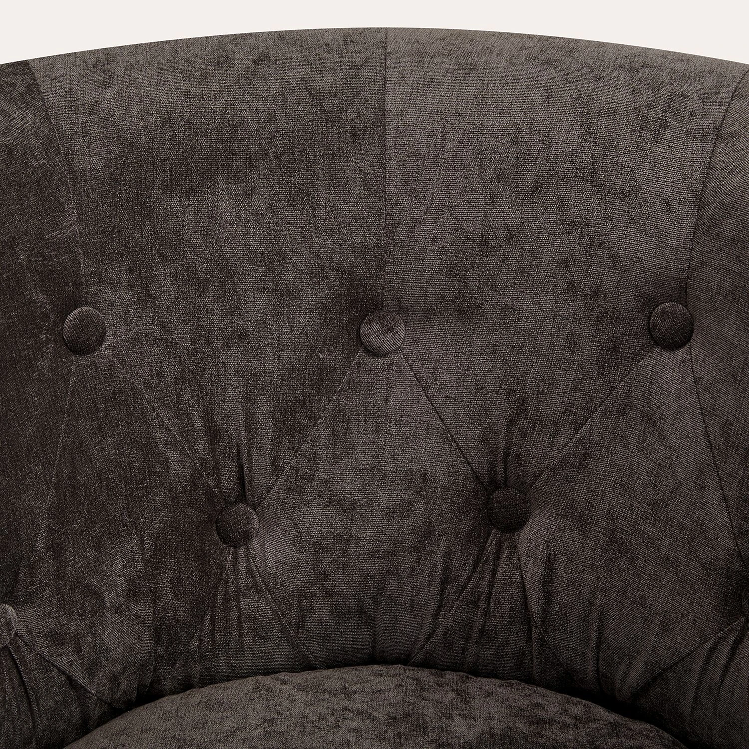 Maison Belfort Sessel Paillet - Samt - Havanna 5 Maison Belfort Sessel Paillet - Samt - Havanna – Bild 5