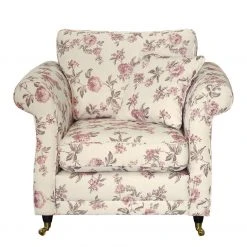 Maison Belfort Polstergarnitur Rosehearty (3-2) - Webstoff - Creme / Rose -Wohnzimmermöbel boutique en ligne sessel rosehearty webstoff creme rose 4191076 2