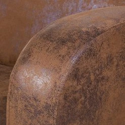 Ars manufacti Sessel Tullow - Antiklederoptik Braun -Wohnzimmermöbel boutique en ligne sessel tullow antiklederlook braun 405114