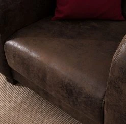 Ars manufacti Sessel Tullow - Antiklederoptik - Dunkelbraun -Wohnzimmermöbel boutique en ligne sessel tullow antiklederoptik dunkelbraun 4972172