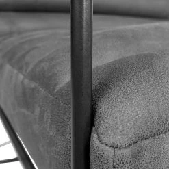 Ars manufacti Sessel Voda II - Grau -Wohnzimmermöbel boutique en ligne sessel voda ii antiklederlook grau 5044644