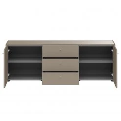Germania Sideboard Monteo III - Steingrau -Wohnzimmermöbel boutique en ligne sideboard monteo steingrau 4943724