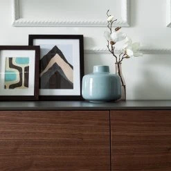 Eva Padberg Collection Sideboard Payara - Echtholzfurnier - Walnuss / Anthrazit -Wohnzimmermöbel boutique en ligne sideboard payara walnuss schwarz 4372580