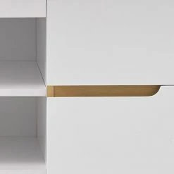 Mørteens TV-Lowboard Tenabo - Matt Weiß / Asteiche -Wohnzimmermöbel boutique en ligne sideboard tenabo i matt weiss asteiche 5237804