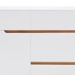 Mørteens Sideboard Tenabo - Matt Weiß / Asteiche -Wohnzimmermöbel boutique en ligne sideboard tenabo ii matt weiss asteiche 5237860