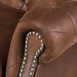 Ars manufacti Sofa Benavente (2-Sitzer) - Antiklederoptik Braun -Wohnzimmermöbel boutique en ligne sofa benavente 2 sitzer antiklederlook braun 405832