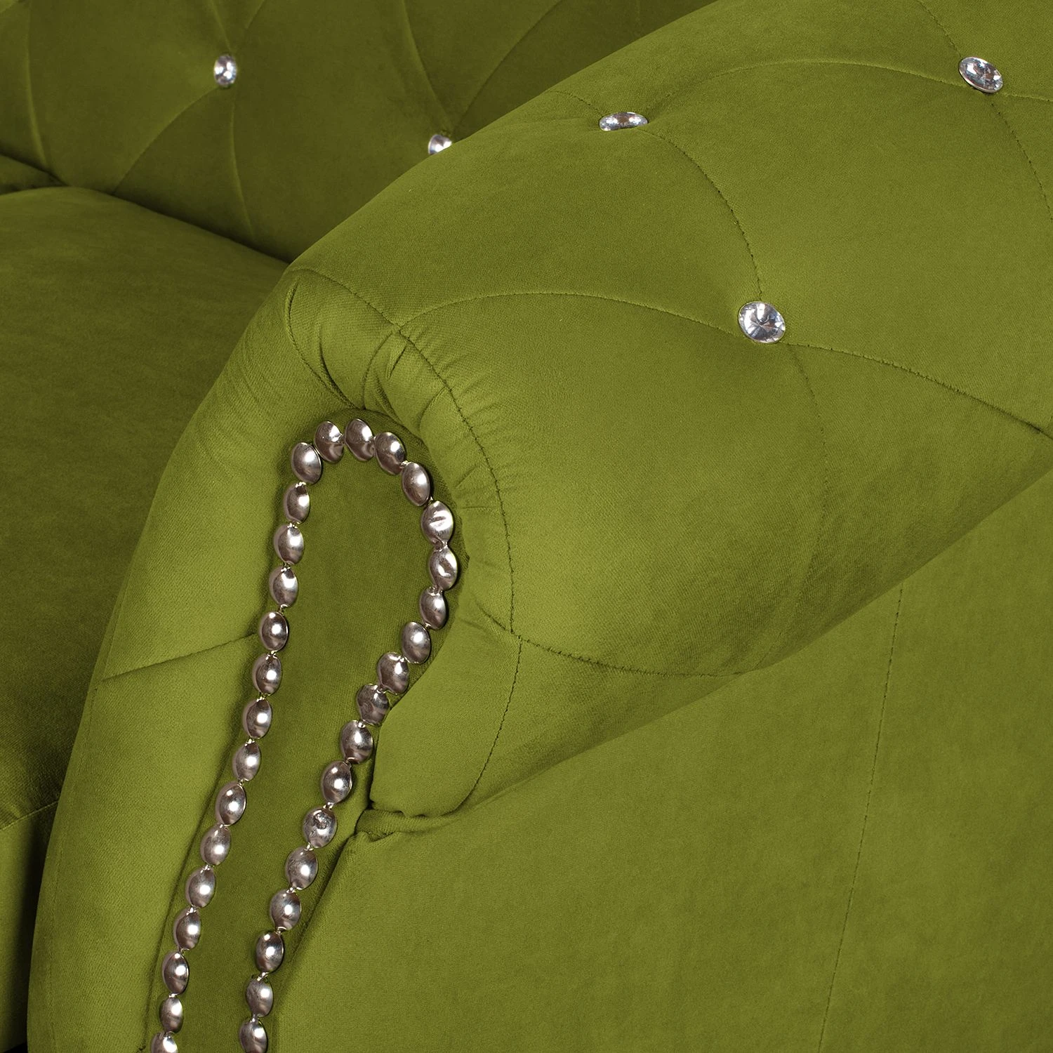 Jack & Alice Sofa Benavente I (2-Sitzer) Microfaser - Grasgrün 7 Jack & Alice Sofa Benavente I (2-Sitzer) Microfaser - Grasgrün – Bild 7