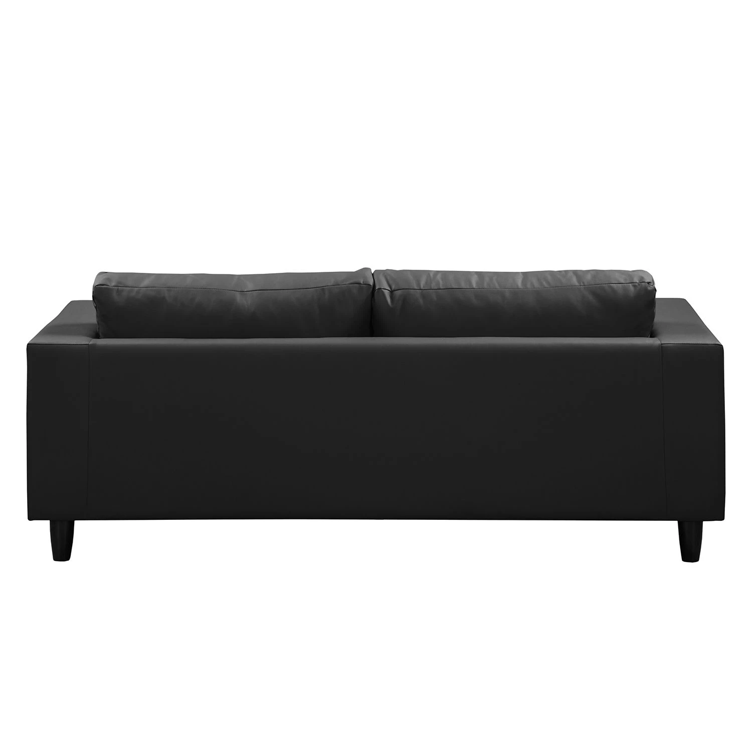 Ars manufacti Sofa Bexwell I (3-Sitzer) - Kunstleder Madara: Schwarz 4 Ars manufacti Sofa Bexwell I (3-Sitzer) - Kunstleder Madara: Schwarz – Bild 4