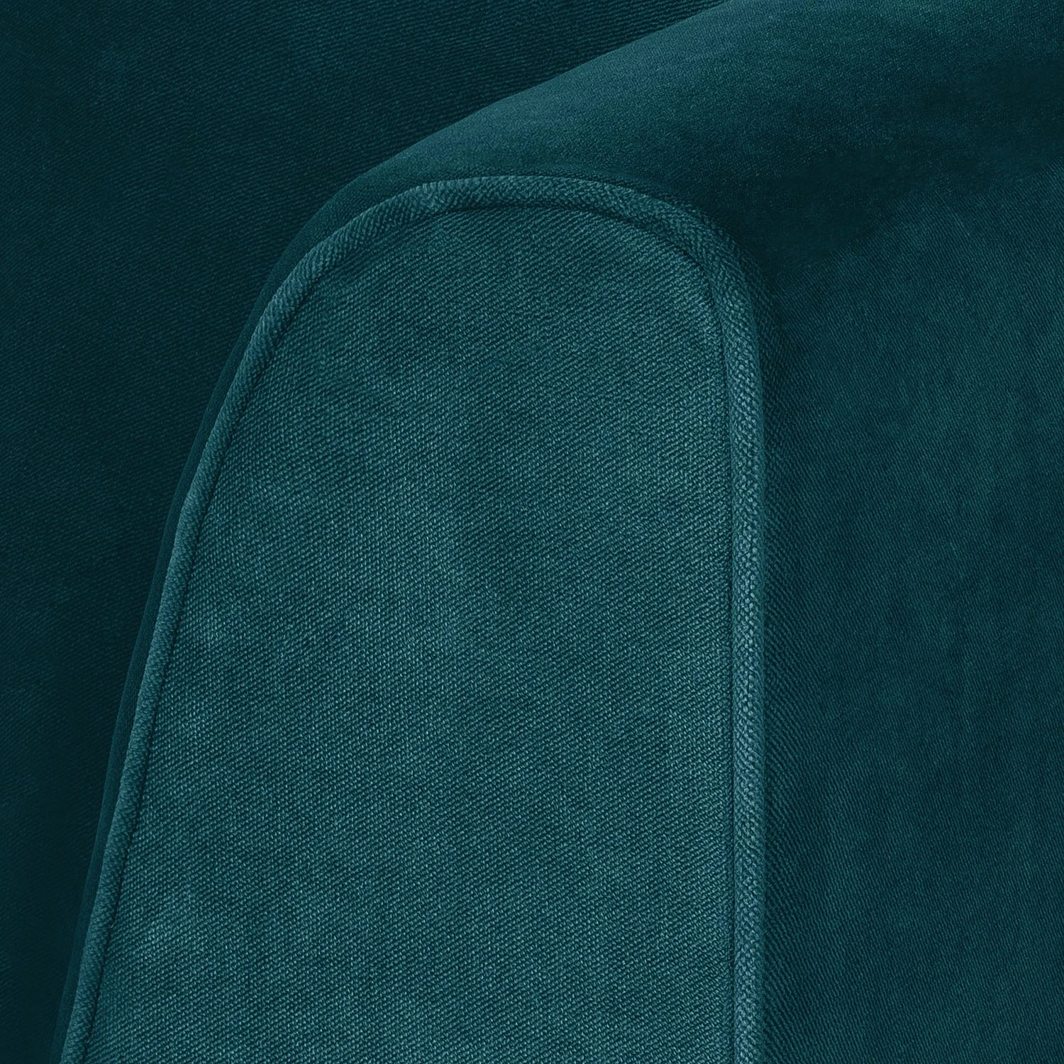 Jack & Alice Sofa Blomma (2-Sitzer) Samt - Petrol - Eiche 5 Jack & Alice Sofa Blomma (2-Sitzer) Samt - Petrol - Eiche – Bild 5