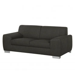 Wohnzimmermöbel boutique en ligne 24 Fredriks Sofa Bollon (2-Sitzer) - Webstoff - Dunkelgrau