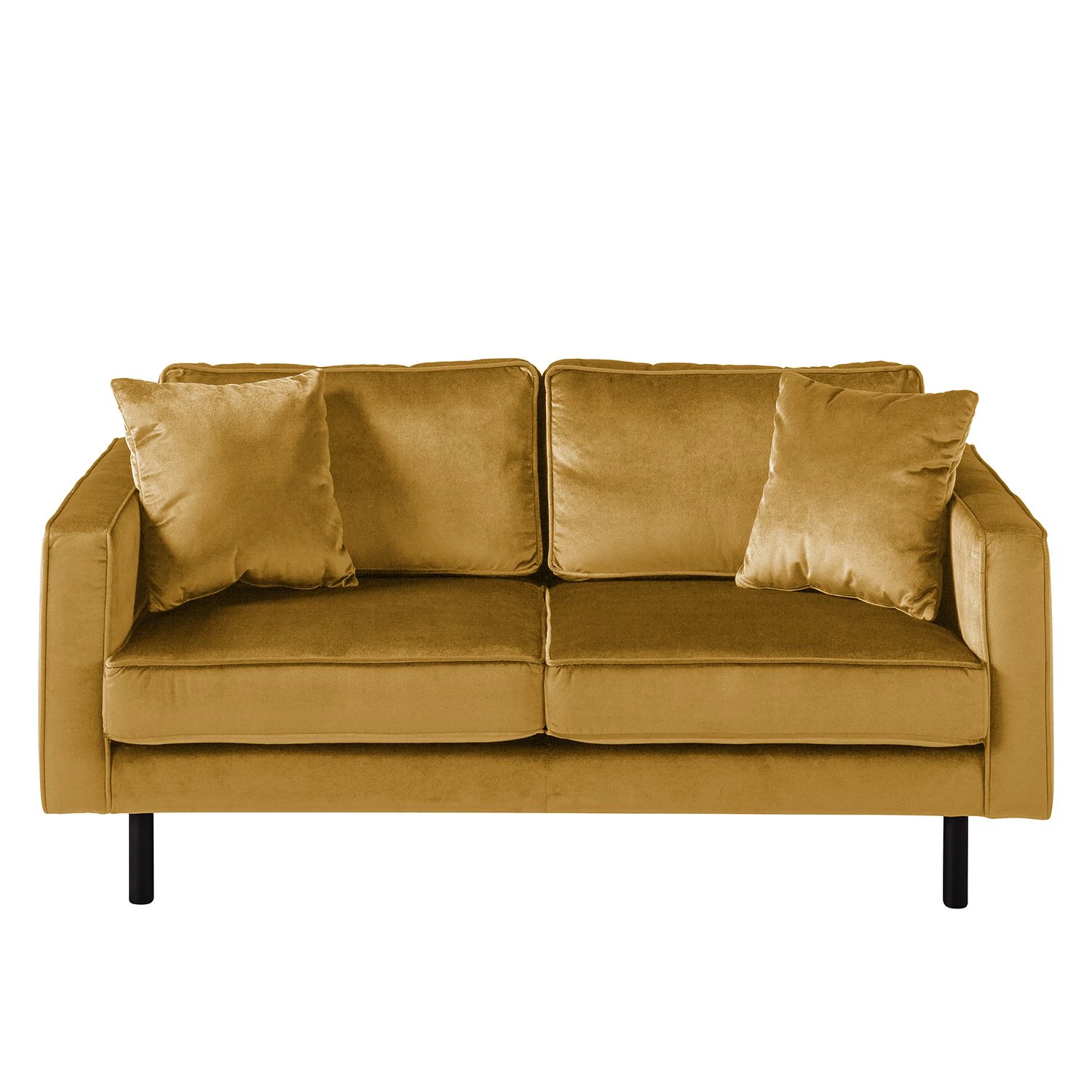 Eva Padberg Collection Polstergarnitur Edina Samt (3-2-1) - Honig 6 Eva Padberg Collection Polstergarnitur Edina Samt (3-2-1) - Honig – Bild 6