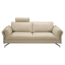 Loftscape Sofa Enrico (2,5-Sitzer) - Webstoff Beige - Mit 1 Kopfstütze -Wohnzimmermöbel boutique en ligne sofa enrico 2 5 sitzer webstoff beige 429275