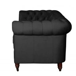 Jack & Alice Sofa Esplanada (3-Sitzer) Samt - Schwarz 15 Jack & Alice Sofa Esplanada (3-Sitzer) Samt - Schwarz -Wohnzimmermöbel boutique en ligne sofa esplanada 3 sitzer microfaser schwarz 4504548