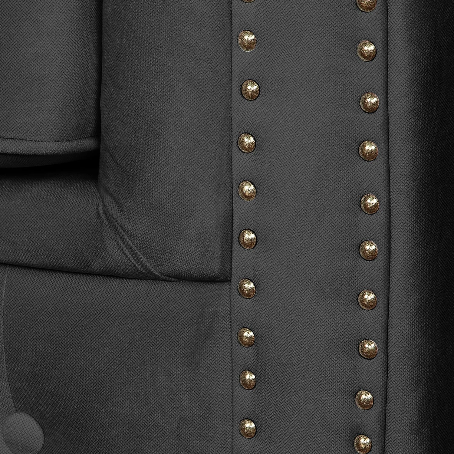 Jack & Alice Sofa Esplanada (3-Sitzer) Samt - Schwarz 10 Jack & Alice Sofa Esplanada (3-Sitzer) Samt - Schwarz – Bild 10