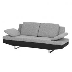 Loftscape Sofa Felipa (2-Sitzer) - Webstoff Schwarz/Strukturstoff Grau -Wohnzimmermöbel boutique en ligne sofa felipa 2 sitzer webstoff schwarz strukturstoff grau 683922
