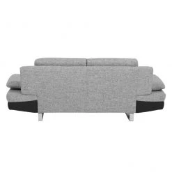 Loftscape Sofa Felipa (2-Sitzer) - Webstoff Schwarz/Strukturstoff Grau -Wohnzimmermöbel boutique en ligne sofa felipa 2 sitzer webstoff schwarz strukturstoff grau 683946