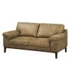Ars manufacti Sofa Hazel Green (2-Sitzer) - Antiklederlook - Beige