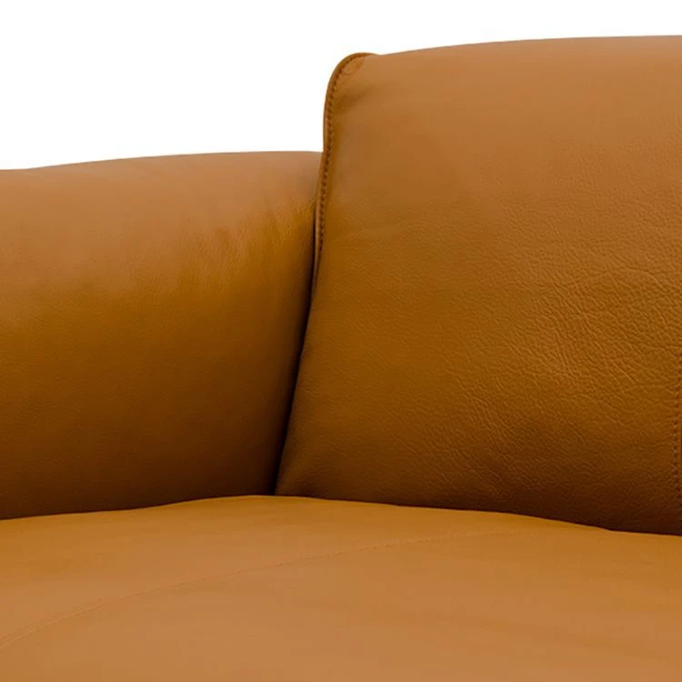 Studio Copenhagen 3-Sitzer Sofa HUDSON - Echtleder Neka: Cognac 8 Studio Copenhagen 3-Sitzer Sofa HUDSON - Echtleder Neka: Cognac – Bild 8