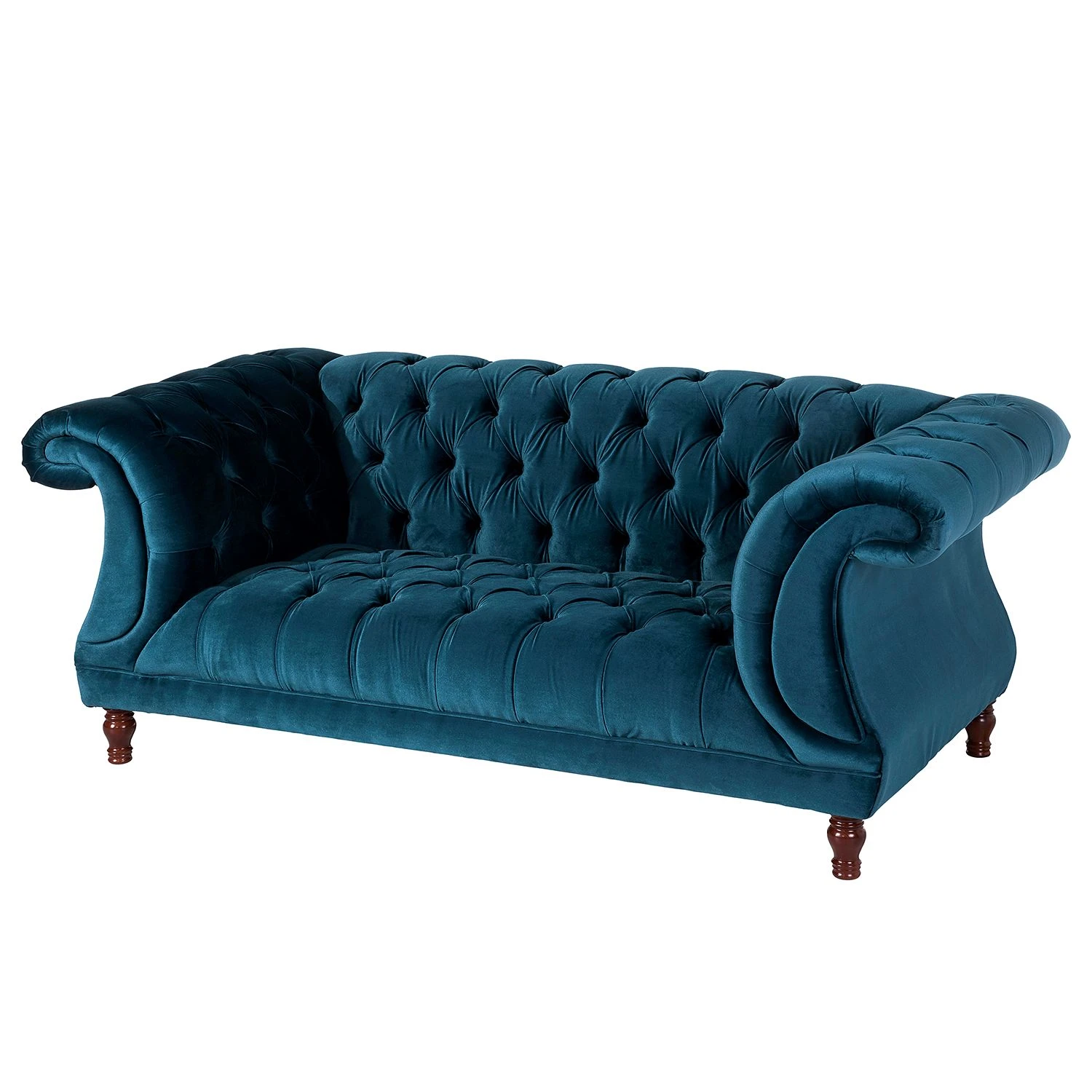 Max Winzer Sofa Ivette (2-Sitzer) - Microfaser - Türkis 1 Max Winzer Sofa Ivette (2-Sitzer) - Microfaser - Türkis