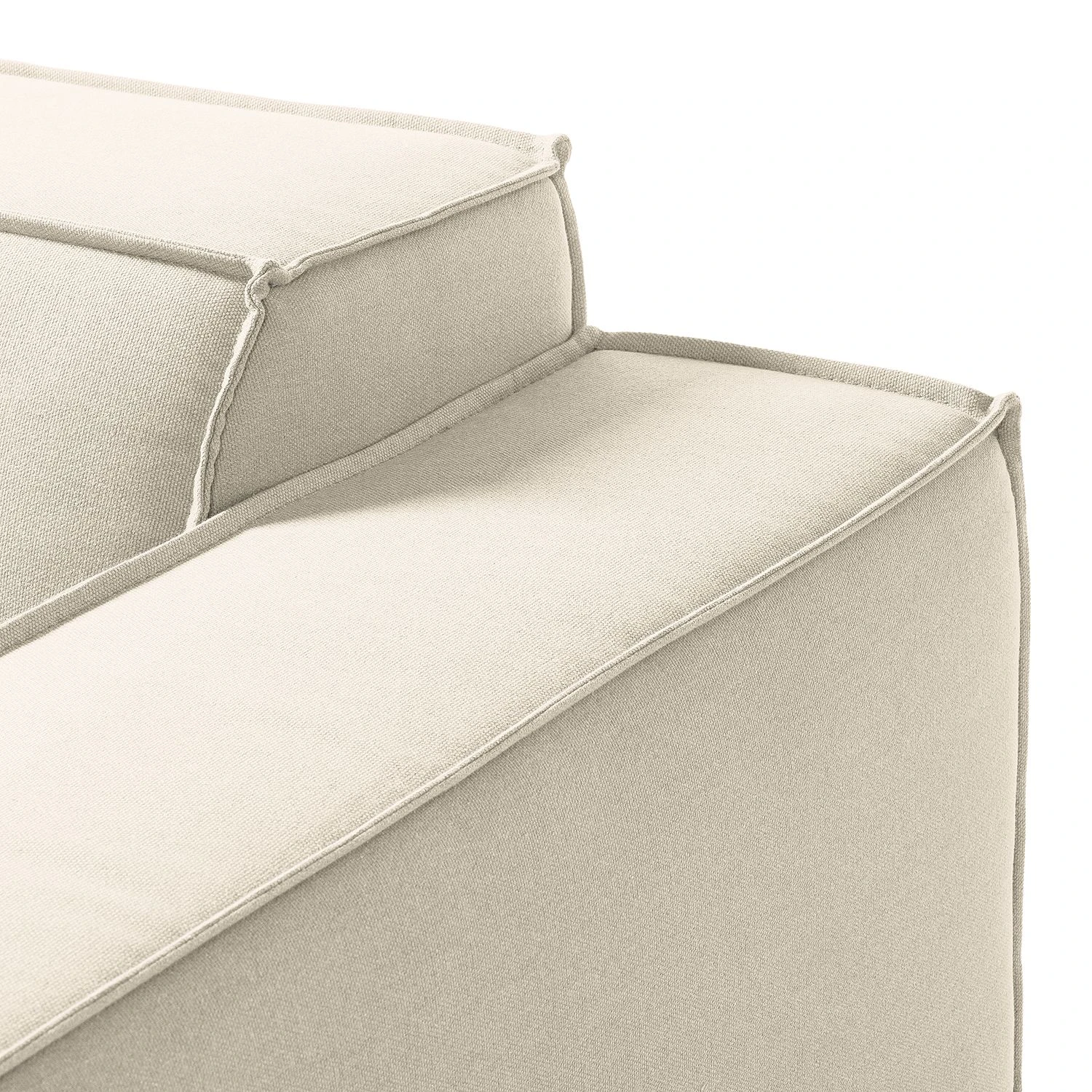 Sofa Kinx (2,5-Sitzer) Webstoff - Webstoff Osta: Altweiß - Keine Funktion 12 Sofa Kinx (2,5-Sitzer) Webstoff - Webstoff Osta: Altweiß - Keine Funktion – Bild 12