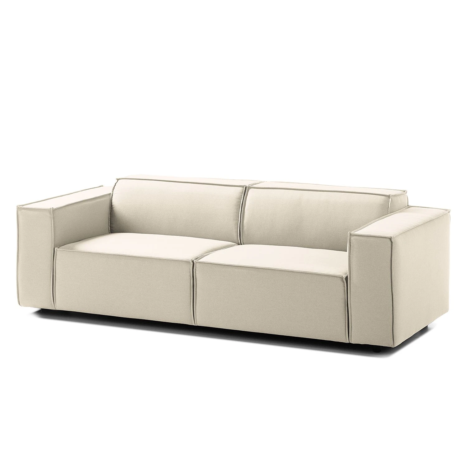 Sofa Kinx (2,5-Sitzer) Webstoff - Webstoff Osta: Altweiß - Keine Funktion 3 Sofa Kinx (2,5-Sitzer) Webstoff - Webstoff Osta: Altweiß - Keine Funktion – Bild 3