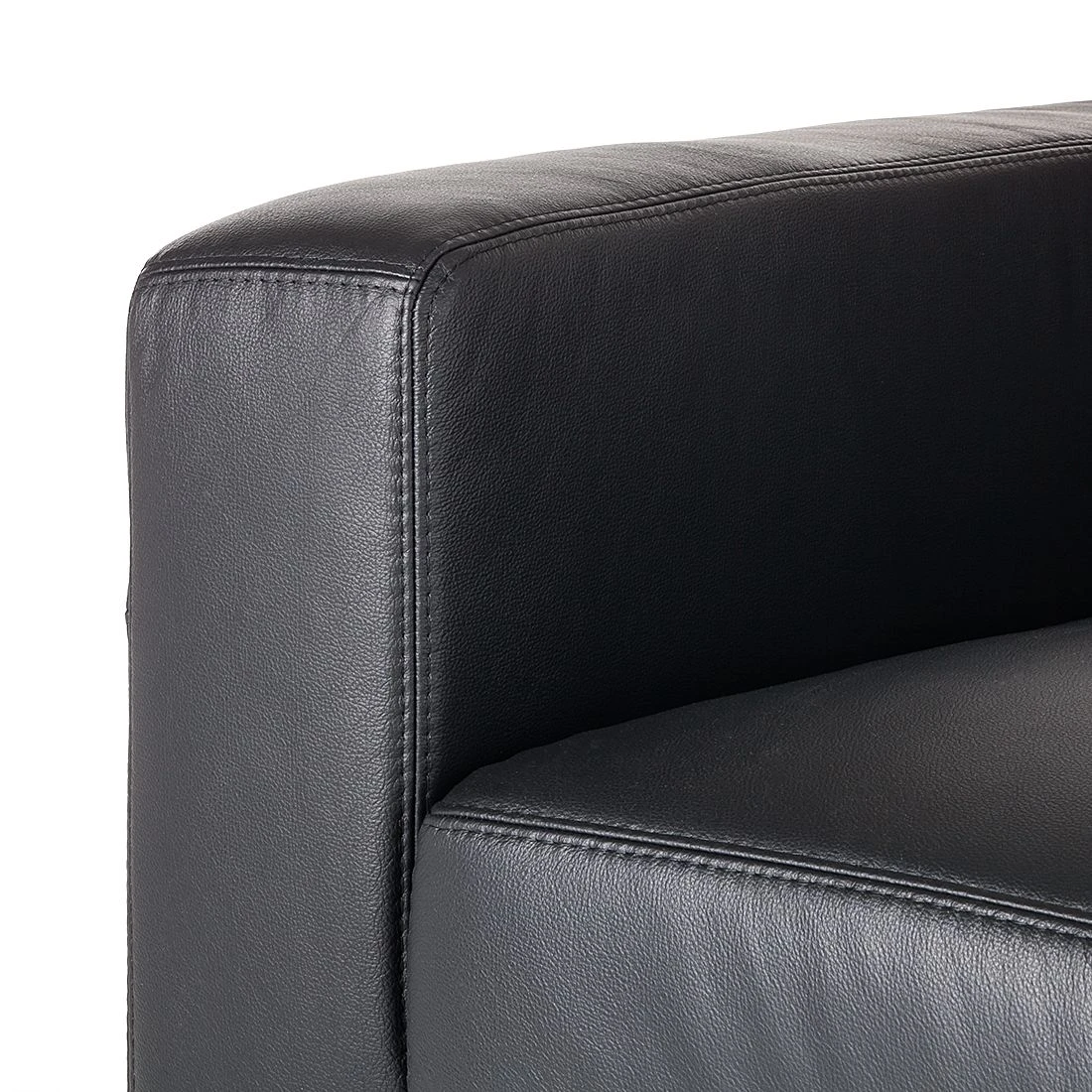 Fredriks Sofa Lampone (2-Sitzer) - Echtleder - Schwarz 6 Fredriks Sofa Lampone (2-Sitzer) - Echtleder - Schwarz – Bild 6