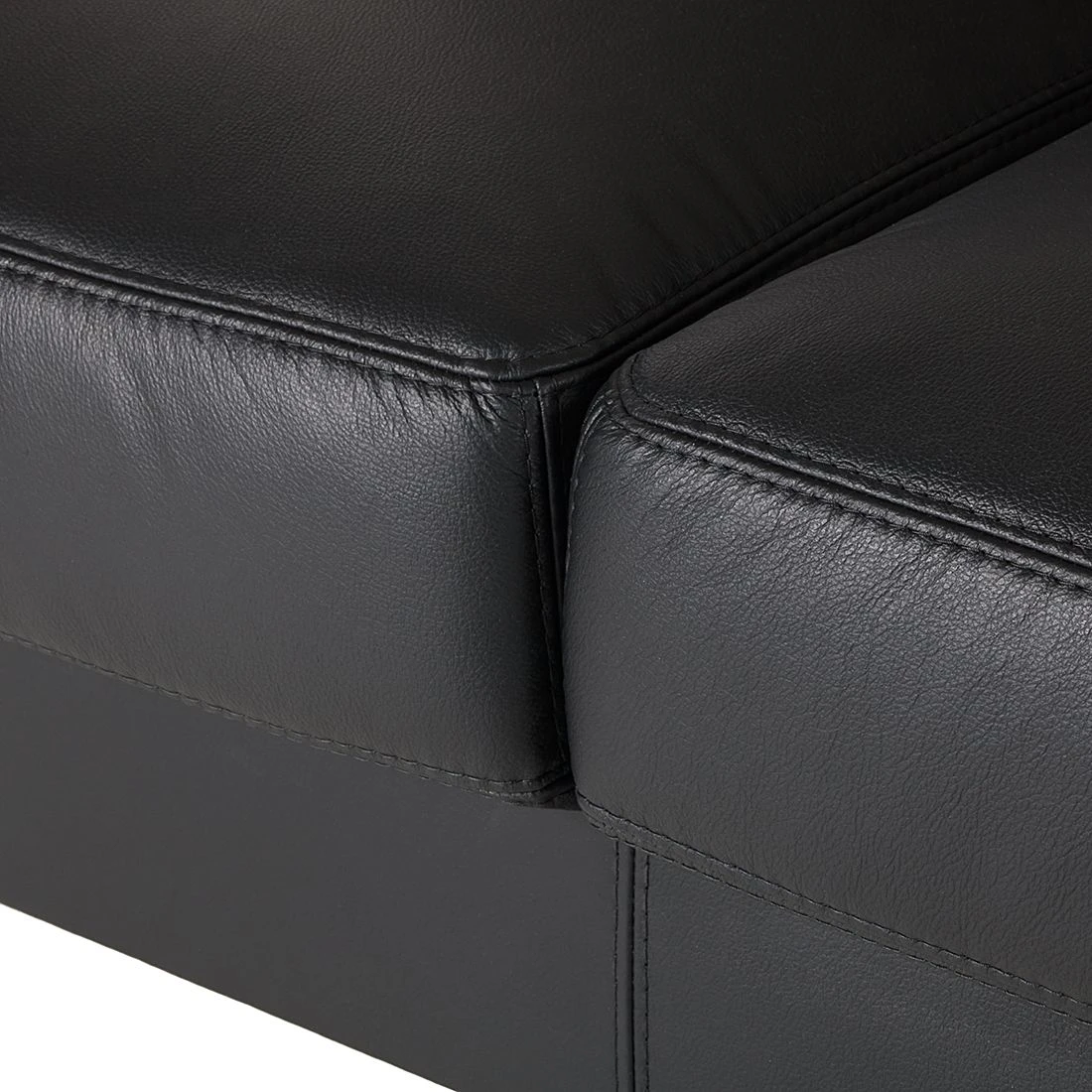 Fredriks Sofa Lampone (3-Sitzer) - Echtleder - Schwarz 6 Fredriks Sofa Lampone (3-Sitzer) - Echtleder - Schwarz – Bild 6