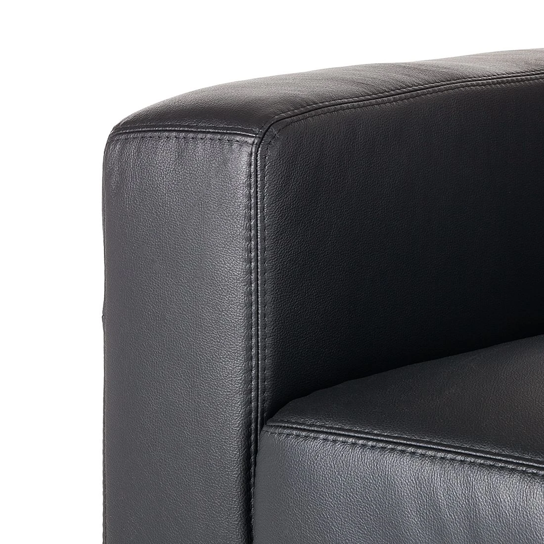 Fredriks Sofa Lampone (3-Sitzer) - Echtleder - Schwarz 7 Fredriks Sofa Lampone (3-Sitzer) - Echtleder - Schwarz – Bild 7
