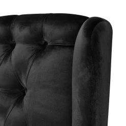 Maison Belfort Sofa Luro (2-Sitzer) Samt - Schwarz -Wohnzimmermöbel boutique en ligne sofa luro samt 2 sitzer schwarz 4768904
