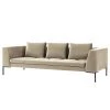 Studio Copenhagen Sofa Madison (3-Sitzer) Samt - Samt Shyla: Beige