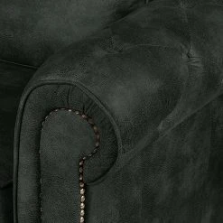 Ars manufacti Sofa Mallow (2-Sitzer) - Antiklederoptik Anthrazith -Wohnzimmermöbel boutique en ligne sofa mallow 2 sitzer antiklederoptik anthrazith 436515