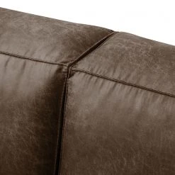 Ars manufacti Sofa Manchester (2-Sitzer) Antiklederloo - Braun -Wohnzimmermöbel boutique en ligne sofa manchester 2 sitzer antiklederlook braun 4354624