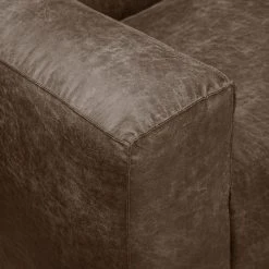 Ars manufacti Sofa Manchester (2-Sitzer) Antiklederloo - Braun -Wohnzimmermöbel boutique en ligne sofa manchester 2 sitzer antiklederlook braun 4354632
