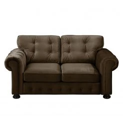 Velvet Studio Polstergarnitur Marau (3-2) - Braun -Wohnzimmermöbel boutique en ligne sofa marau 2 sitzer samt braun 4915380