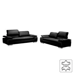 Fredriks Sofa Masca (3-Sitzer) Echtleder - Schwarz 13 Fredriks Sofa Masca (3-Sitzer) Echtleder - Schwarz -Wohnzimmermöbel boutique en ligne sofa masca 3 sitzer echtleder schwarz 514074